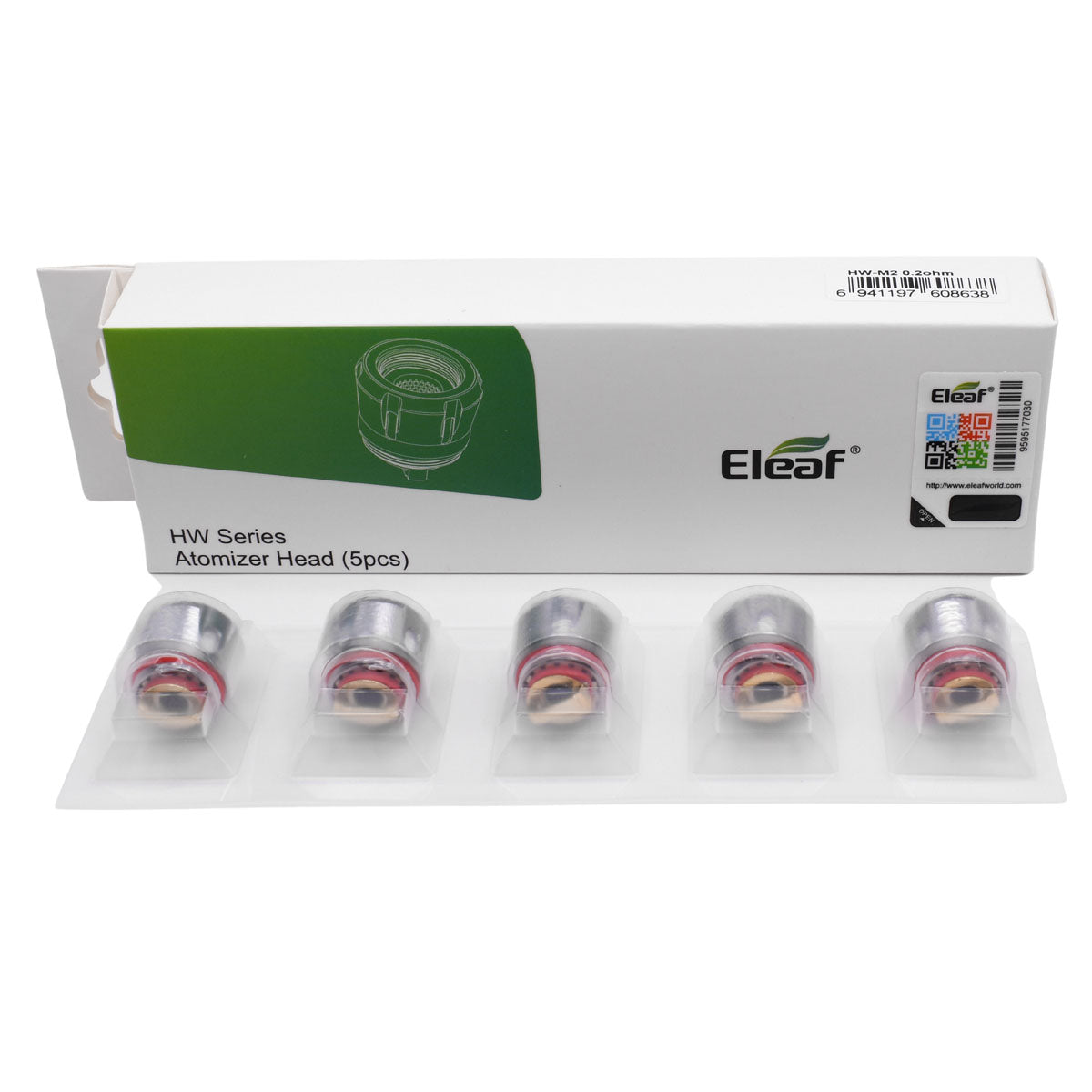 Eleaf HW Series 0.2 Ohm Atomizers / 5-Pack