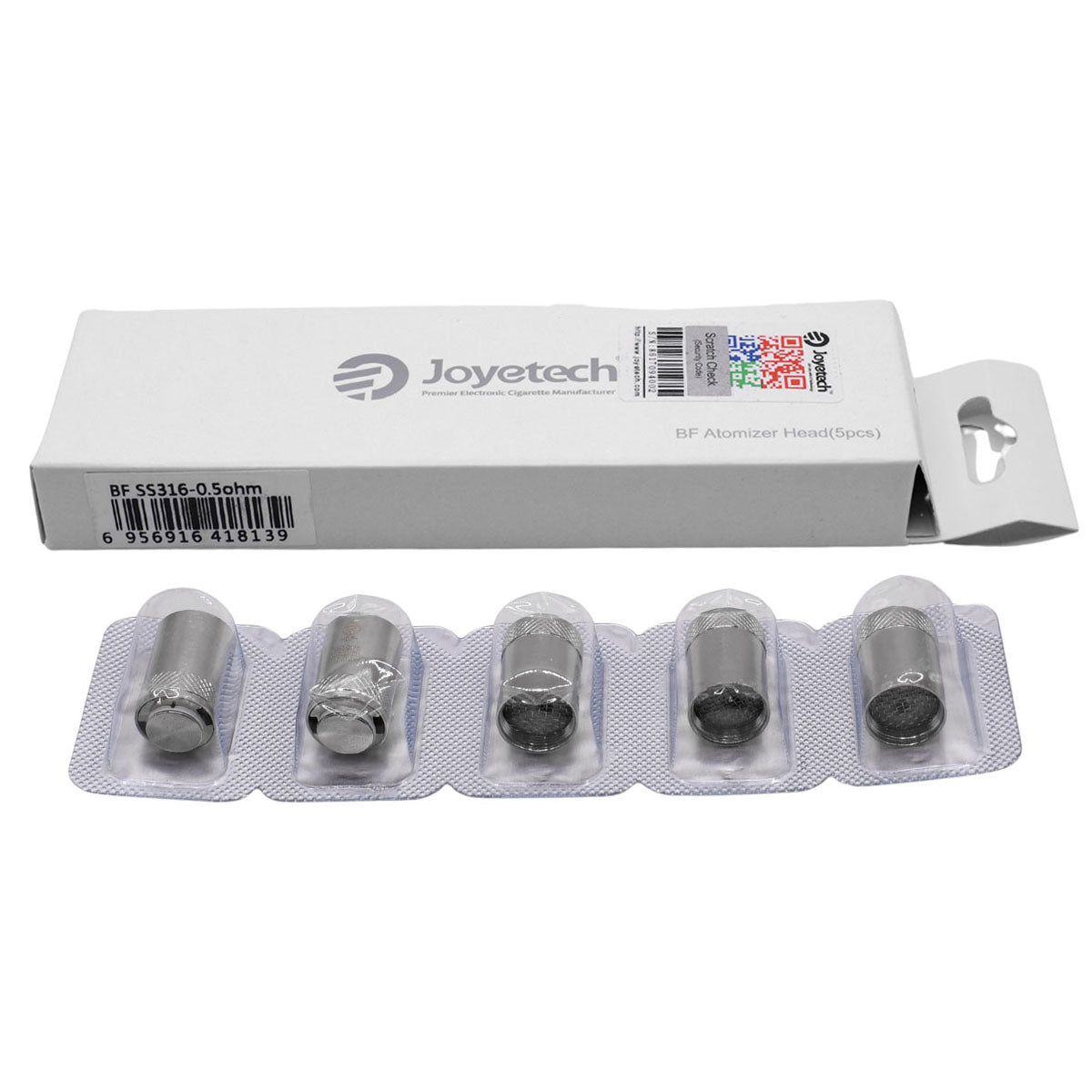 JoyeTech BF SS316 Atomizer / 5-Pack