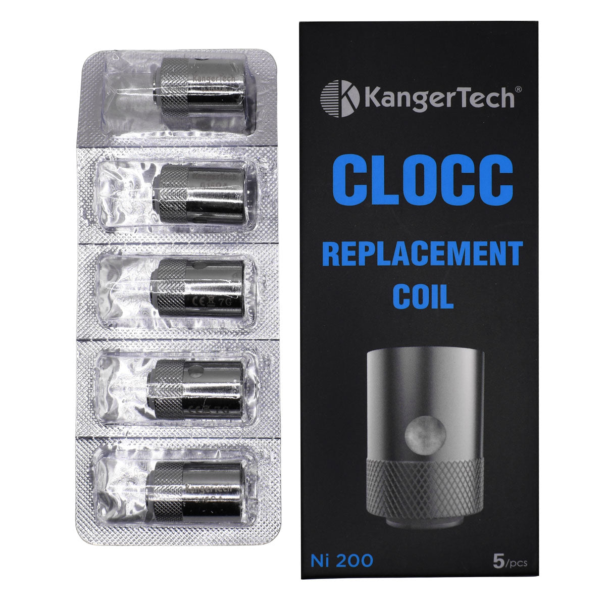 KangerTech CLOCC Ni200 Coil - 0.15 Ohm / 5-Pack