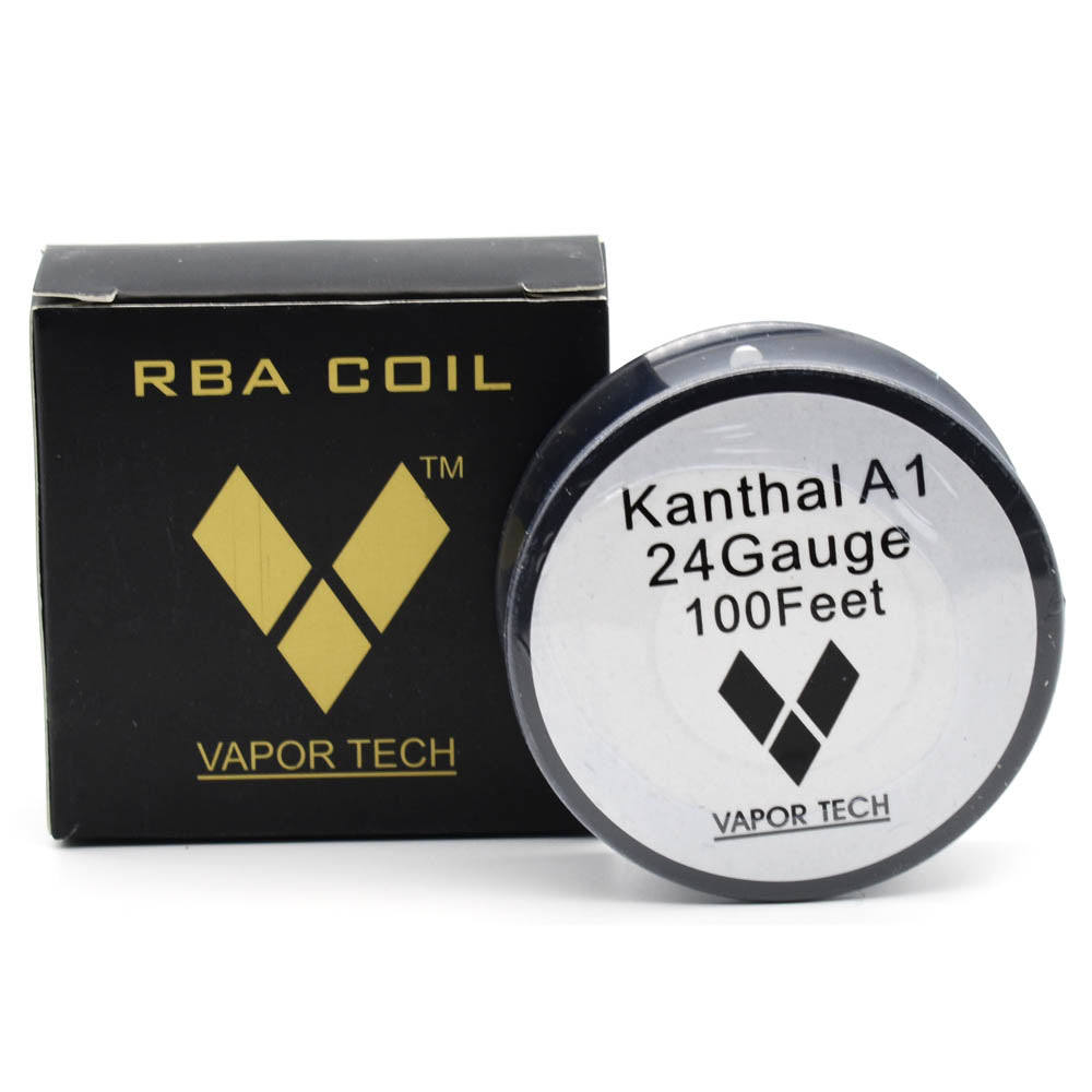 Vapor Tech RBA Coil - Kanthal A1 Wire 24 Gauge / 100 ft.