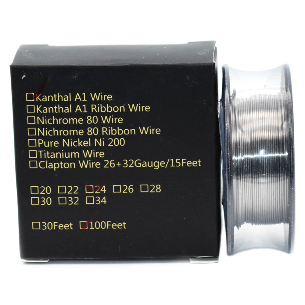 Vapor Tech RBA Coil - Kanthal A1 Wire 24 Gauge / 100 ft.