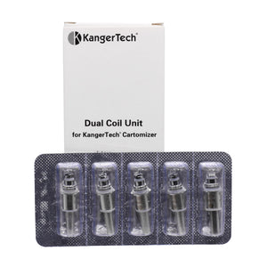 KangerTech Dual Coil 0.8ohm / 5-Pack