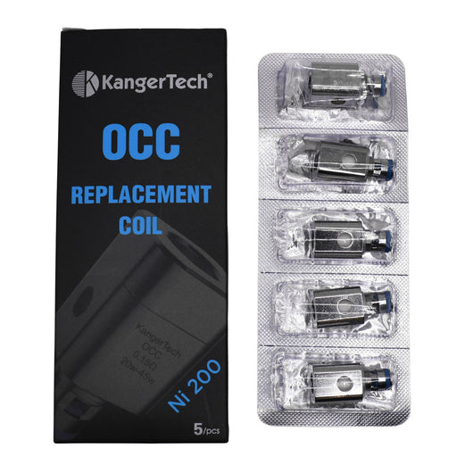 KangerTech OCC Coil Ni200 - 0.15ohm (20W-45W) / 5-Pack