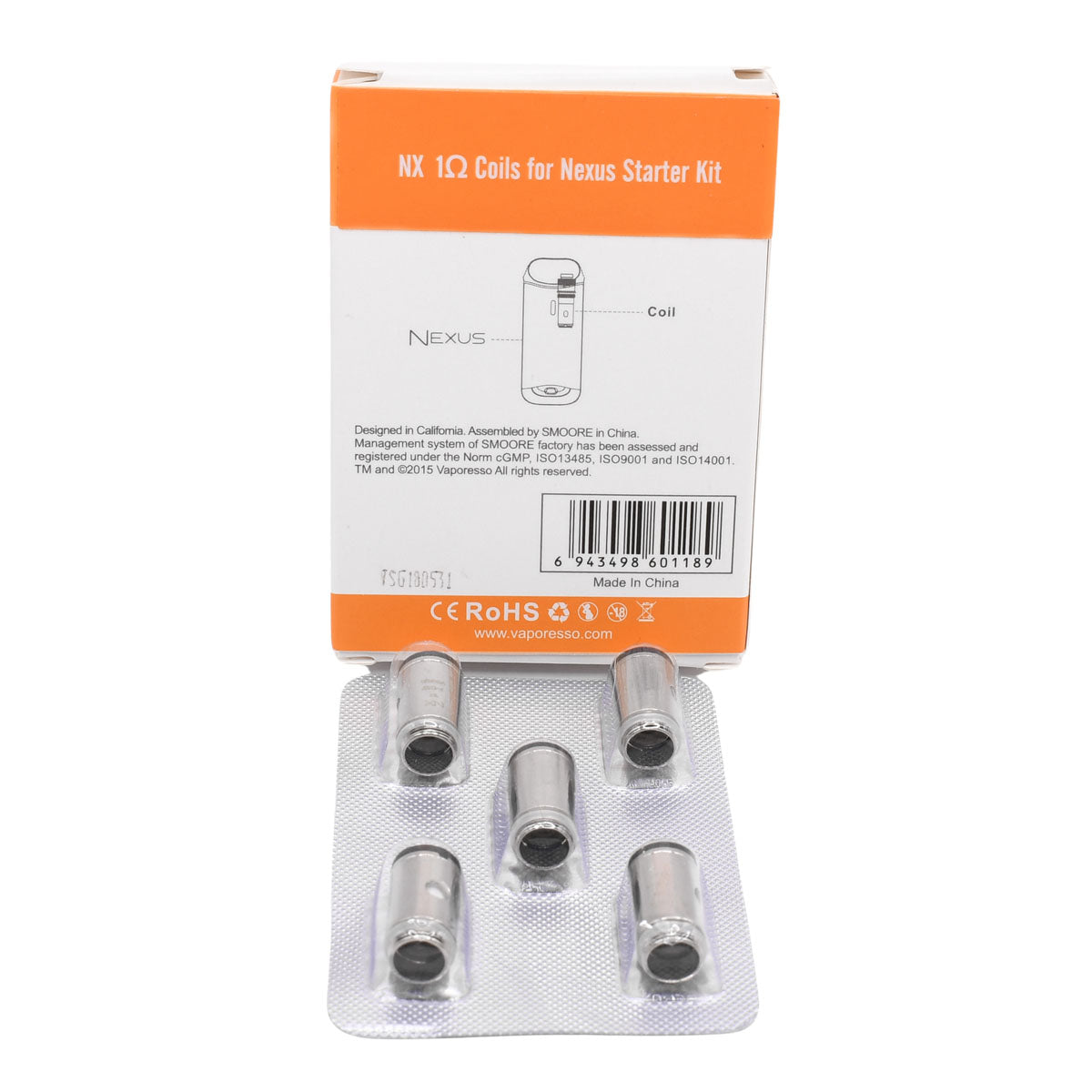 Nexus NX 1.0 Ohm Coils / 5-Pack