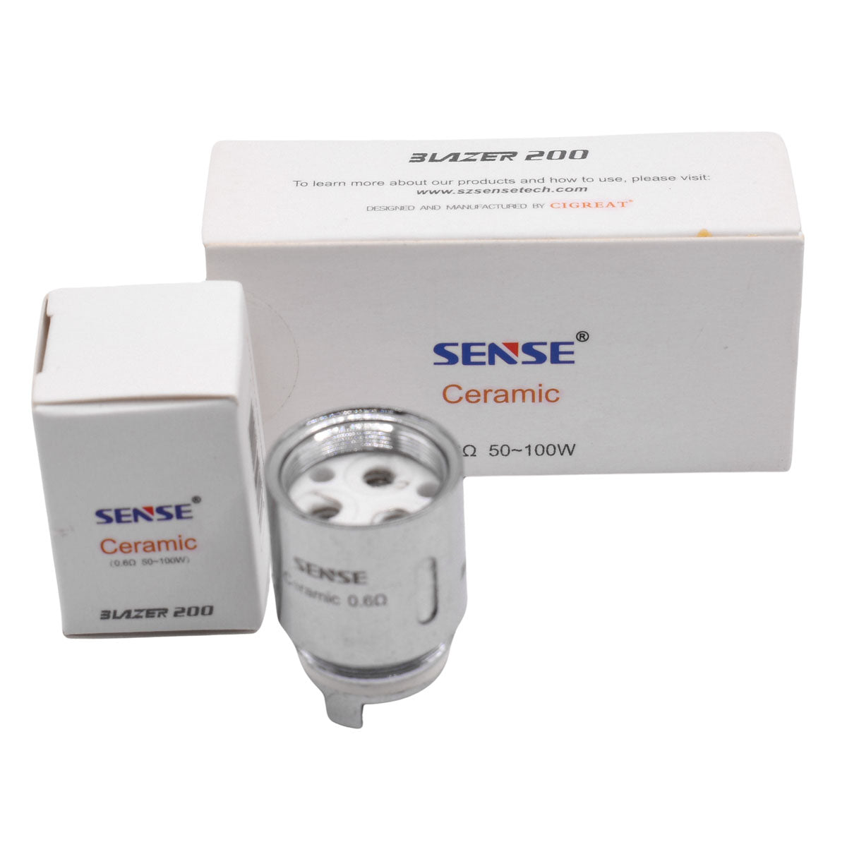 Sense Blazer 200 Ceramic Coil 0.6ohm (50W - 100W) / 3-Pack