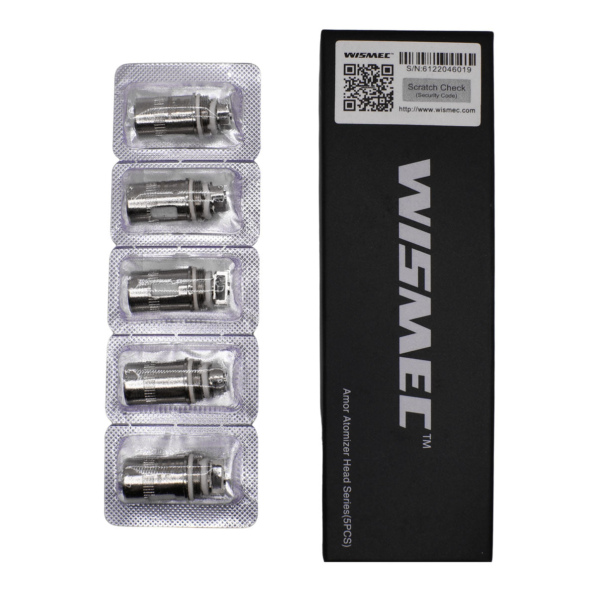 WISMEC Atomizer Coils - Sub-Ohm / 5-Pack