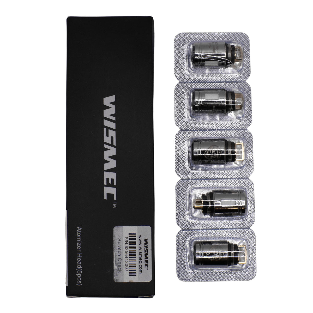 WISMEC Atomizer Coils - Sub-Ohm / 5-Pack