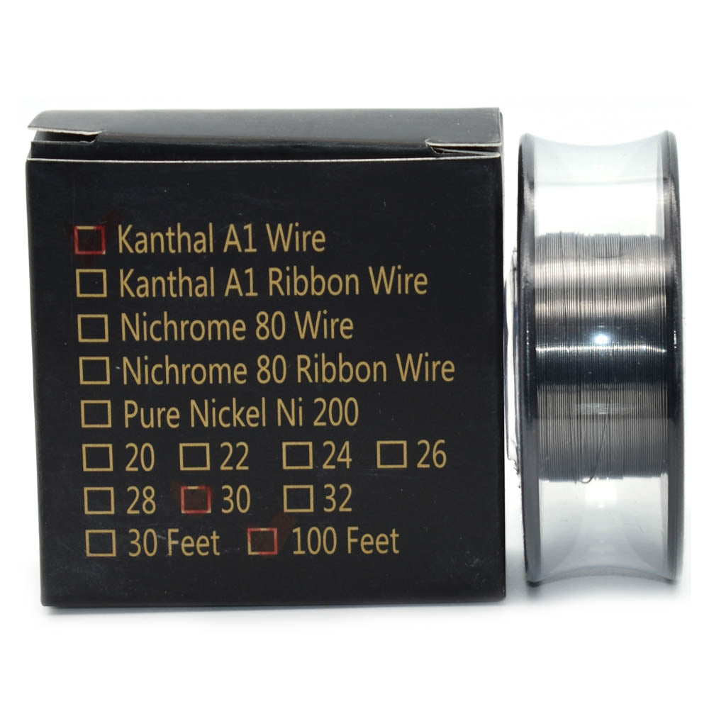 30g RBA Coil - 100 Ft Kanthal A1 Wire 