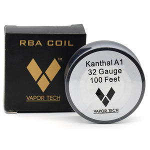 Kanthal A1 Wire 32g RBA Coil - 100 Ft