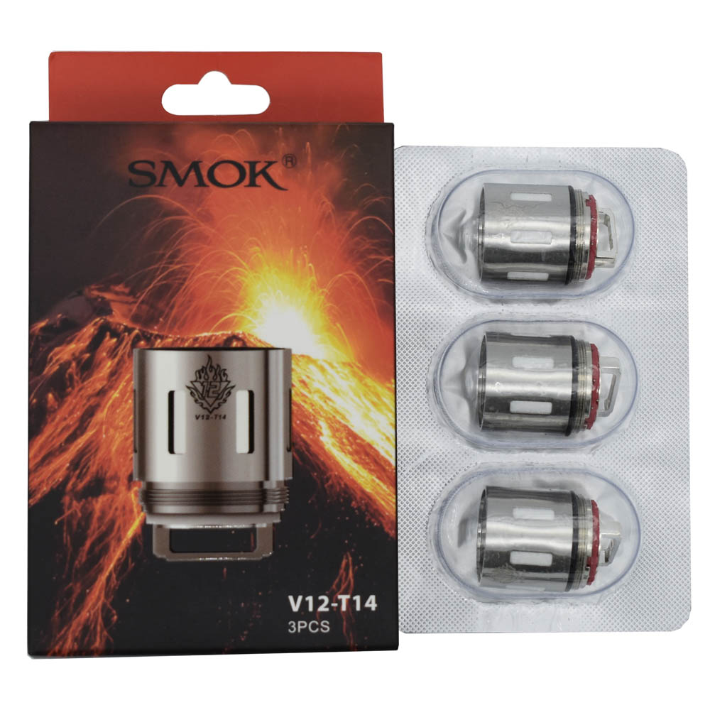 Smok V12-T14 Vape Coil Replacements - 3 Pack