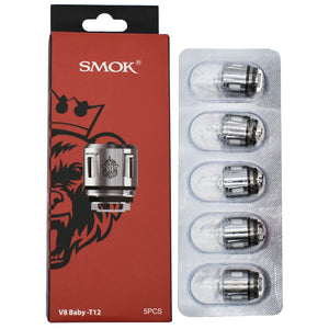 Smok V8 Baby-T12 Vape Coils - 5 Pack