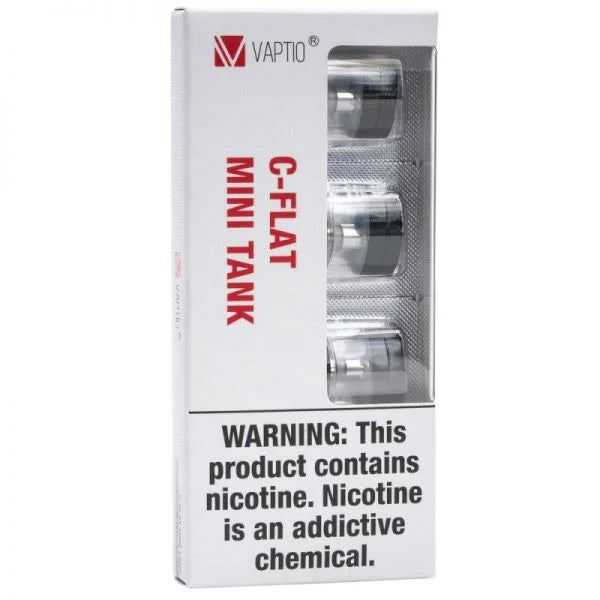 Vaptio C-Flat Mini Tank Pods / 4-Pack