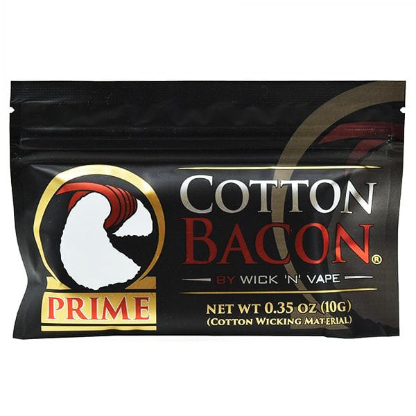 Wick 'N' Vape - Cotton Bacon Prime - Net Weight 0.35 Oz (10G)