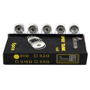 Tobeco Super Tank Ni200 Replacement Coil .1 ohms / 5-Pack